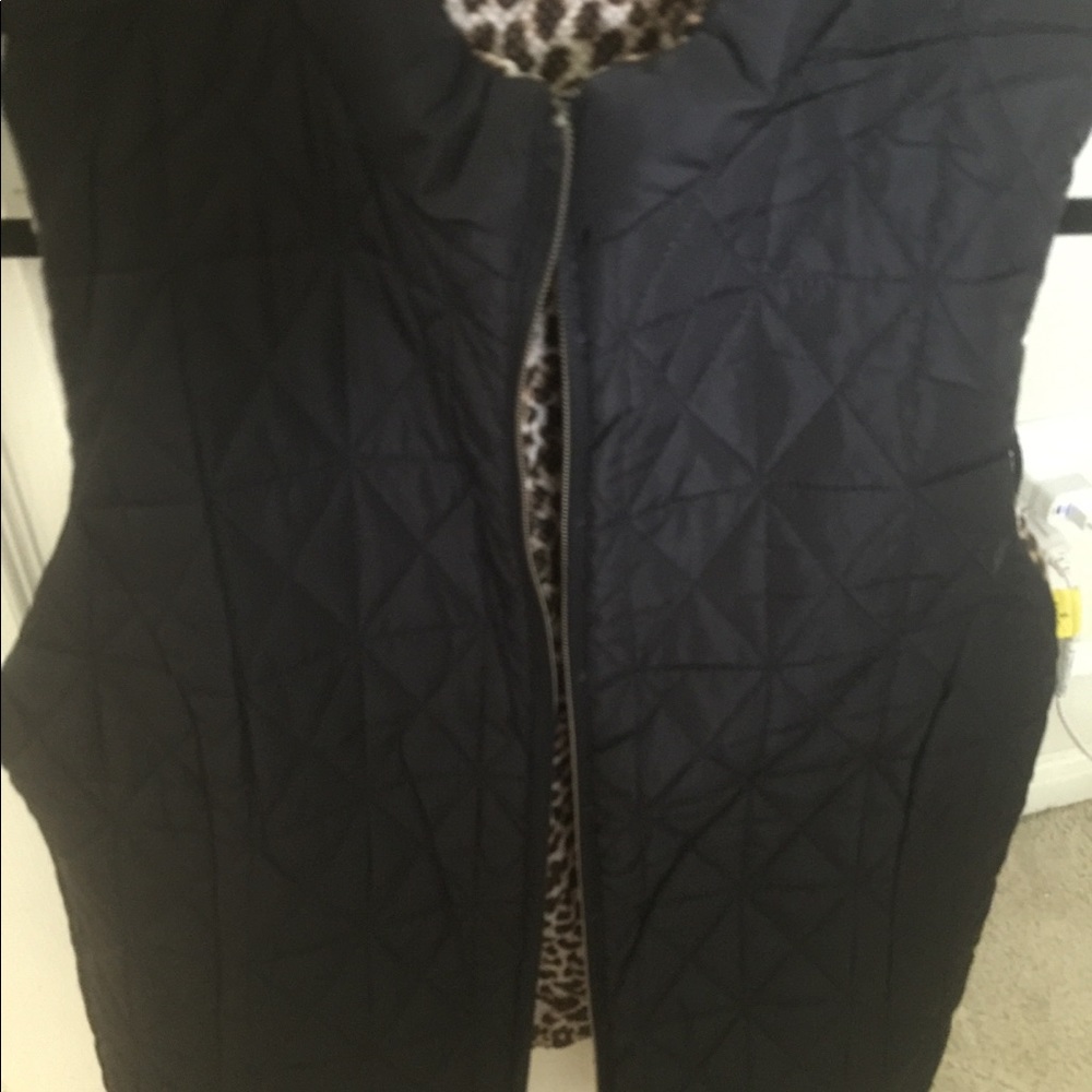 Ruby Rd. Leopard Reversible Vest - Picture 6 of 6
